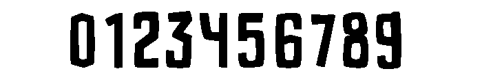Static Panic Regular Font OTHER CHARS