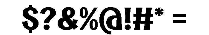 Static Swing Regular Font OTHER CHARS