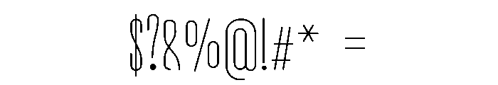 StaticFont Font OTHER CHARS