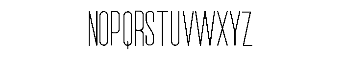 StaticFont Font UPPERCASE