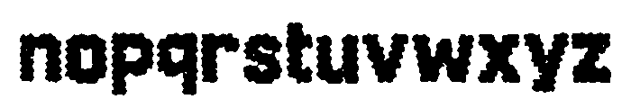 Static Font LOWERCASE