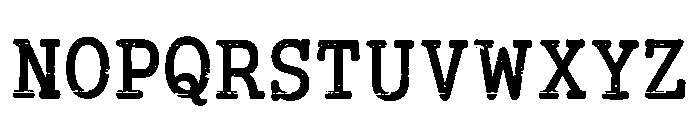 Station Heritage Regular Font LOWERCASE