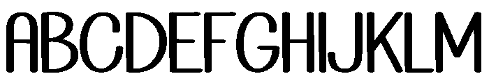 Stay Alphabet Font UPPERCASE