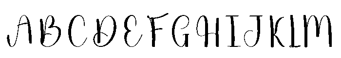 Stay Angela Font UPPERCASE