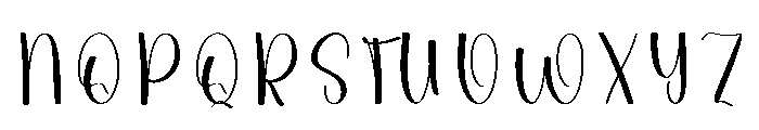 Stay Angela Font UPPERCASE