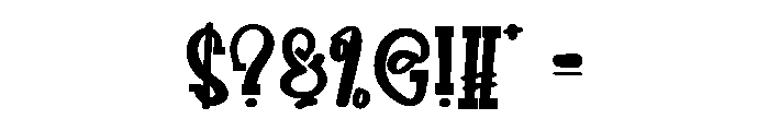 Stay Chubby Font OTHER CHARS