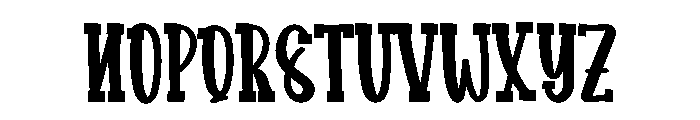 Stay Chubby Font UPPERCASE