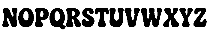Stay Chunky Font UPPERCASE