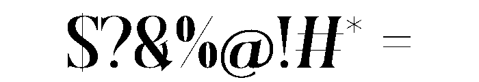 Stay Fair Regular Font OTHER CHARS