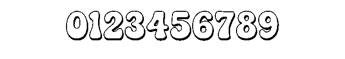 Stay Funky Shadow Regular Font OTHER CHARS