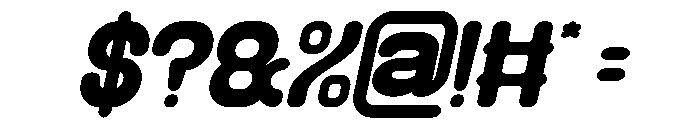 Stay Good Bold Italic Font OTHER CHARS