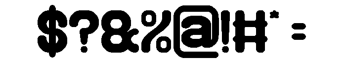 Stay Good Bold Font OTHER CHARS
