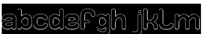Stay Good-Hollow-Inverse FONT