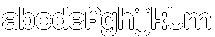 Stay Good-Hollow FONT