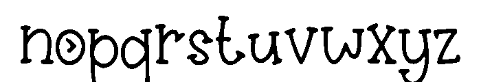 Stay_Groovy Font LOWERCASE
