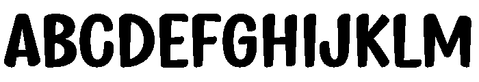 Stay Lucky Regular Font UPPERCASE