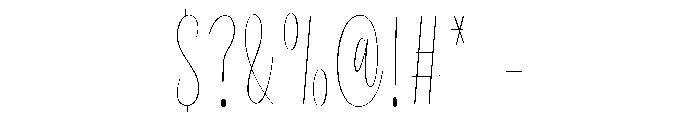 Stay Natural Font OTHER CHARS