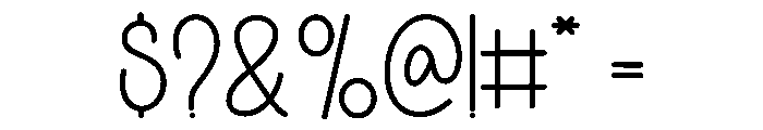 Stay Pencil Font OTHER CHARS