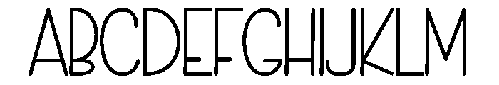 Stay Pencil Font UPPERCASE