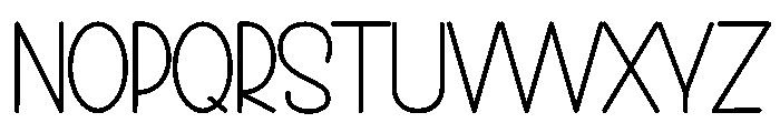Stay Pencil Font UPPERCASE
