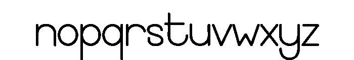 Stay Pencil Font LOWERCASE