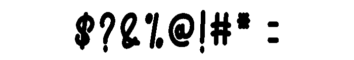 Stay Remember Font OTHER CHARS