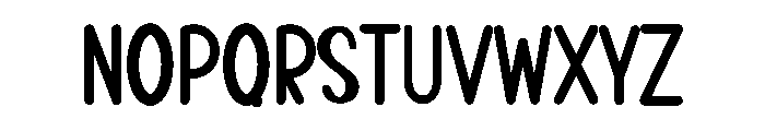 Stay Remember Font LOWERCASE