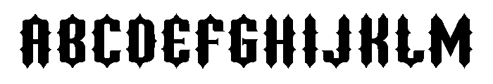 Stay Sharp Font UPPERCASE
