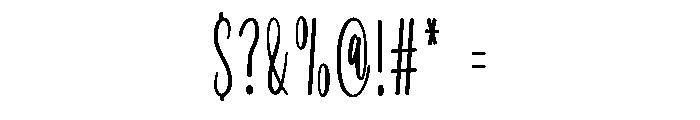 Stay Spring Font OTHER CHARS
