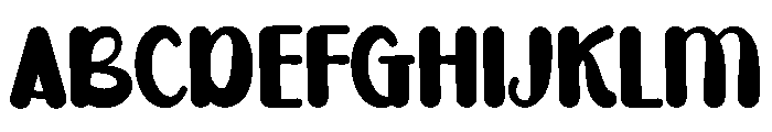 Stay Together Font UPPERCASE