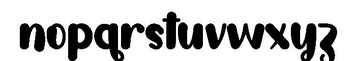 Stay Together Font LOWERCASE