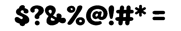 Stay Trendy Font OTHER CHARS