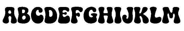 Stay Trendy Font UPPERCASE