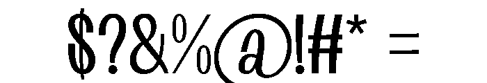 Stay Vintage Regular Font OTHER CHARS