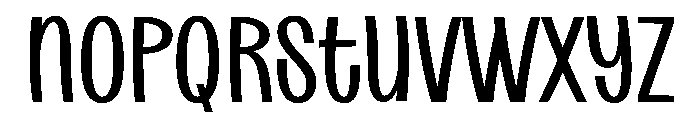 Stay Vintage Regular Font LOWERCASE