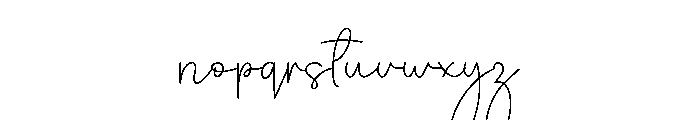Stay Wedding Font LOWERCASE