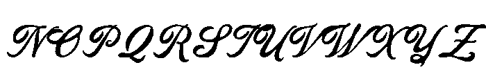 Stay Weekend Script Font UPPERCASE