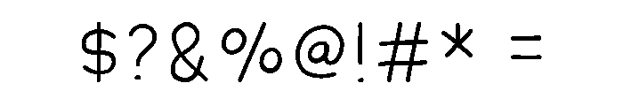 Stay Writing Regular Font OTHER CHARS