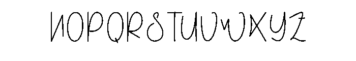 Staycations Font UPPERCASE
