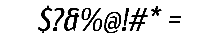 Staygrov Oblique Regular Font OTHER CHARS