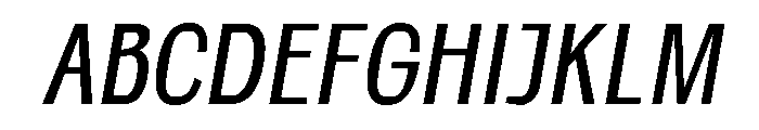 Staygrov Oblique Regular Font UPPERCASE