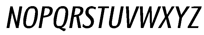 Staygrov Oblique Regular Font UPPERCASE