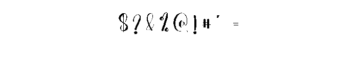 Stayhome1 Font OTHER CHARS