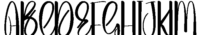 Staylish Handmotion Font UPPERCASE