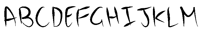 Steadflow Font UPPERCASE