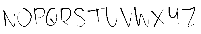 Steadglide Font UPPERCASE