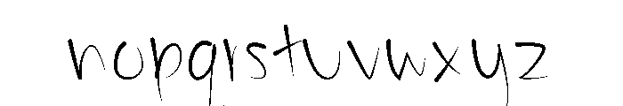Steadglide Font LOWERCASE