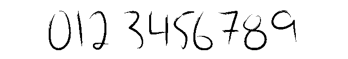 Steadink Font OTHER CHARS