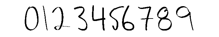 Steadraw Font OTHER CHARS
