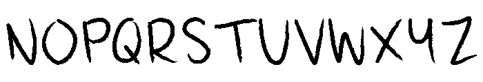 Steadrough Font UPPERCASE